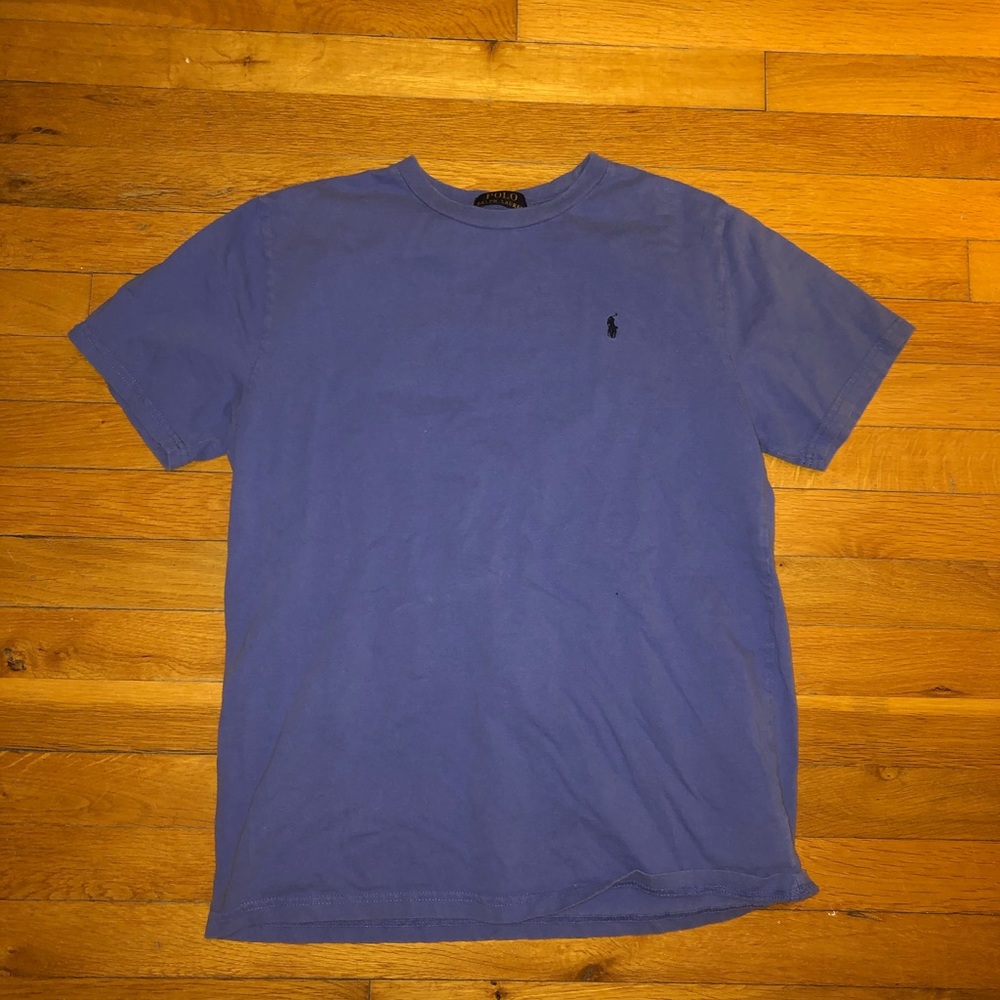 polo blue t-shirt